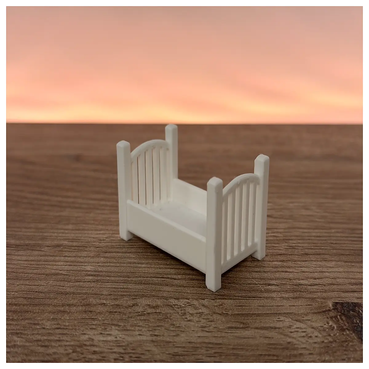 Little Story Doll Bed Mini Baby Bed Cradle Sleep Toy Infant Gift Comfortable Sleep