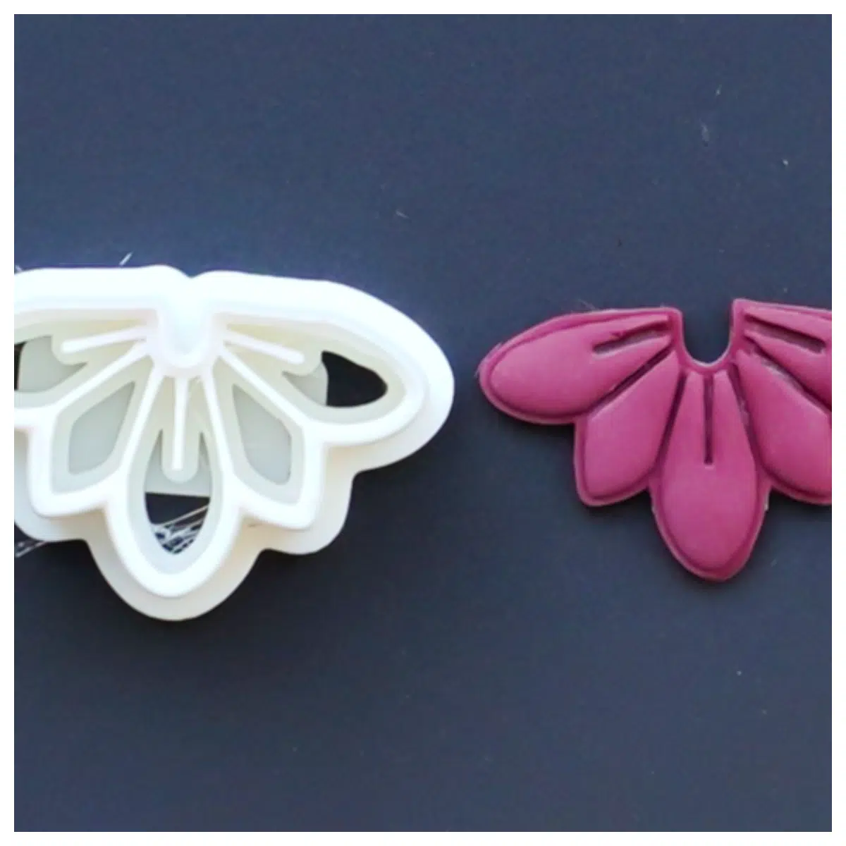 Polymer Clay Half Baked Earrings DIY Crafting Accessories Cutting Earring Making Creative Decoration Art Supplies