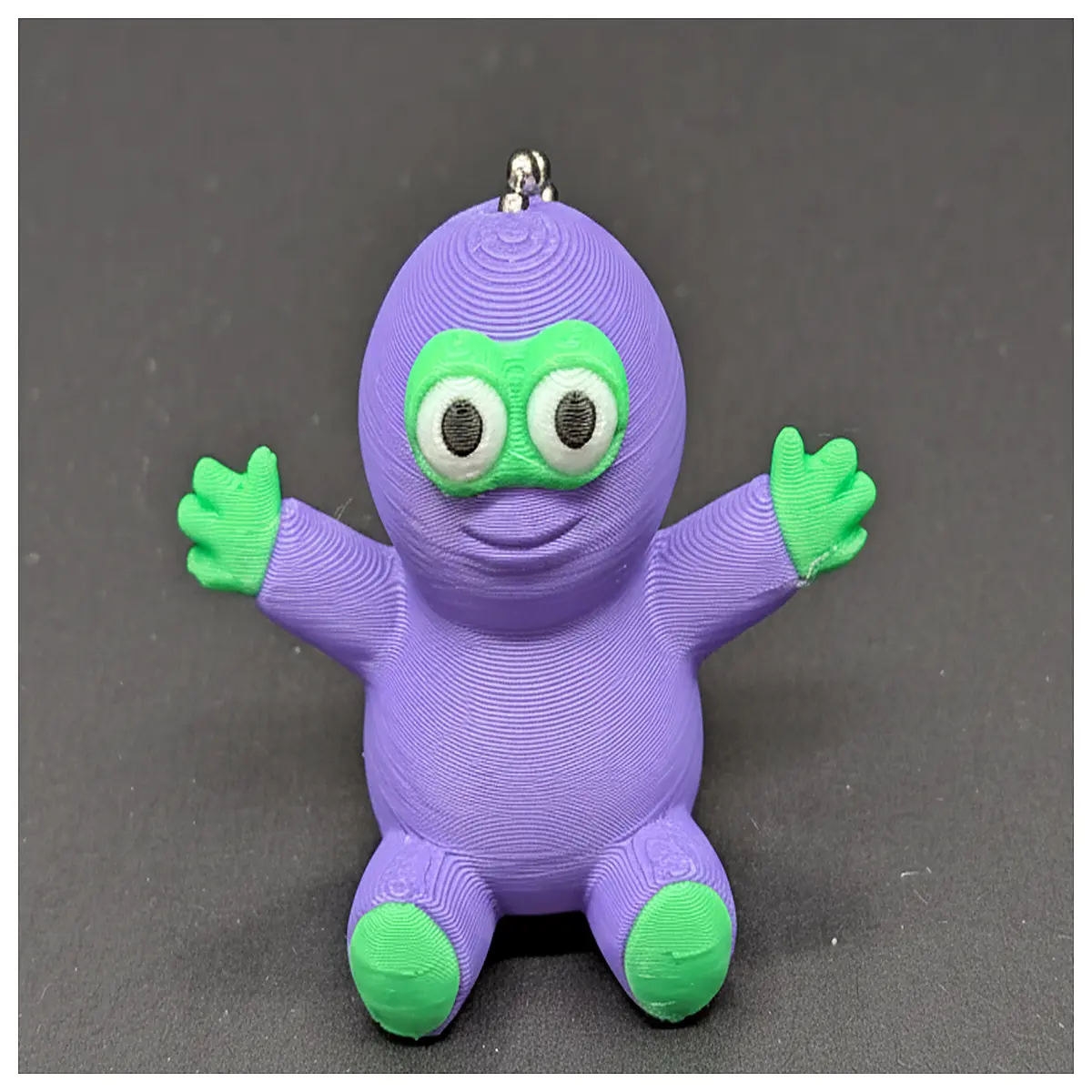 Cute Mini Dough Ball Keychain ful Small Sphere Charm Phone Decoration Student Gift Keyring Accessory