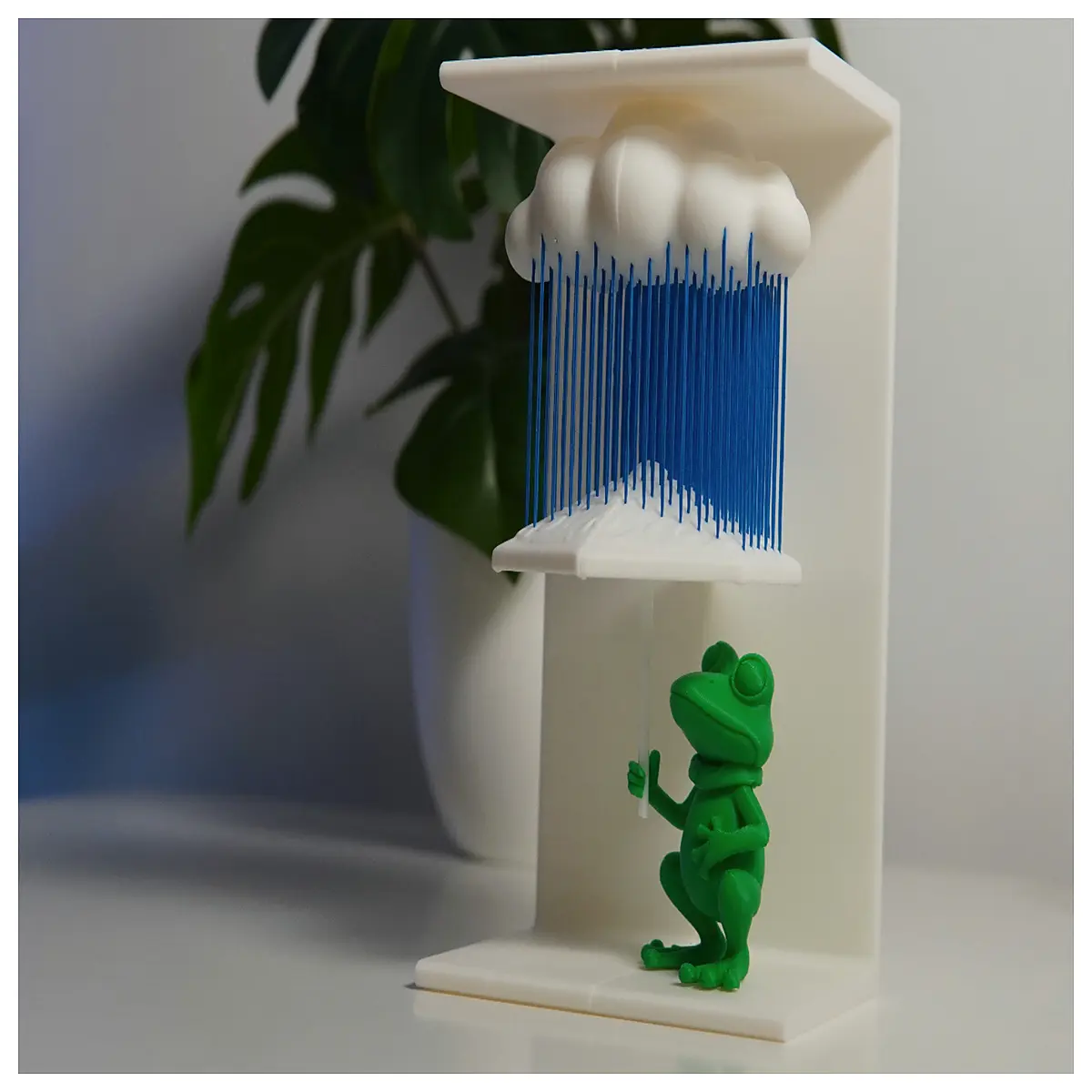 Rain Floating Toy Suspended Line Art Creative Puzzle Kids Gift Floating Decoration Indoor Toy