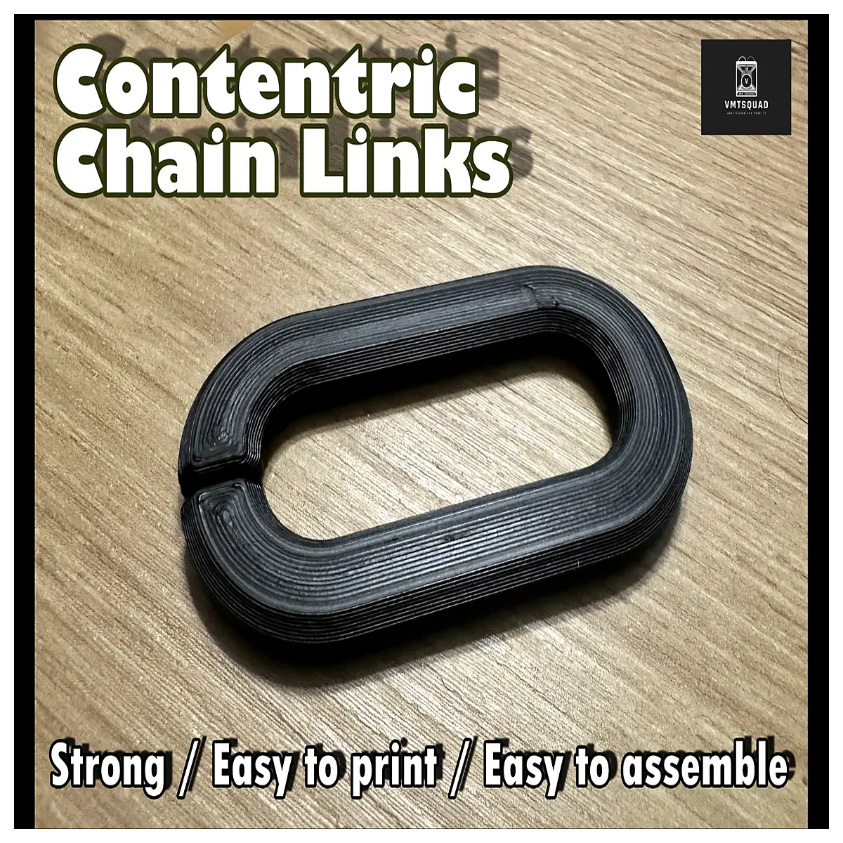 Removable Link Chain Simple Concentric Ring Outdoor Activity Accessories Rope Connectors Emergency Gear