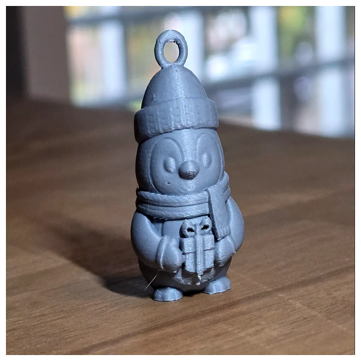 cute penguin keychain for women men christmas gift ideas under 10 holiday party favor bag stuffer winter snowman ornament pendant