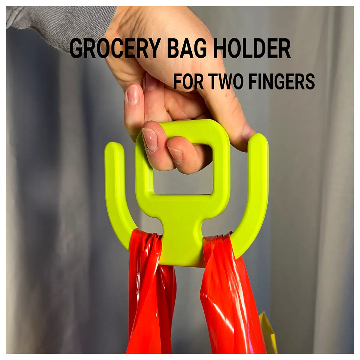 Double Finger Shopping Bag Handles Shopping Bag Bag Accessories Replacement Handles for Shopping Bags