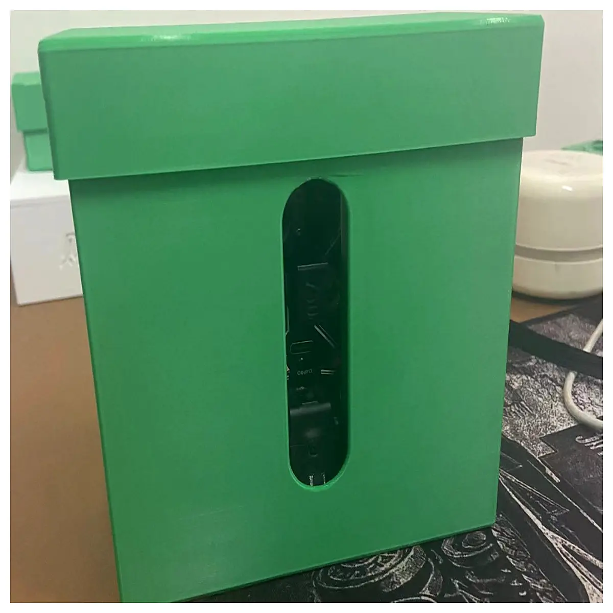 flytime desktop organizer acrylic storage box for makeup brushes pens keys jewelry small items tidy office desk accessories