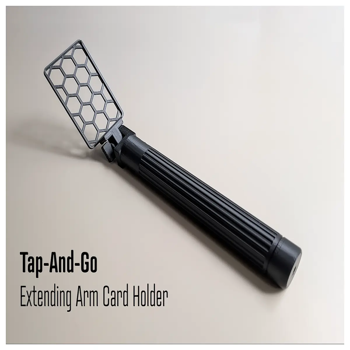 Instant Snap Card Holder Extendable Arm Design Quick Card Access Portable Card Organizer Card Management Tool