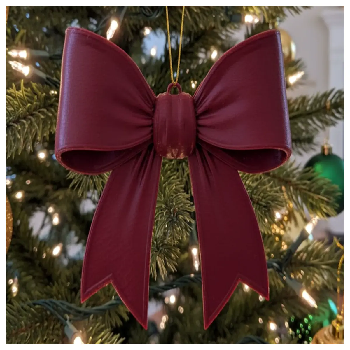 Coquette Christmas Bow Hair Accessory Festive Decoration New Year Gift Girls Hair Bow New Year Party Christmas Ornament