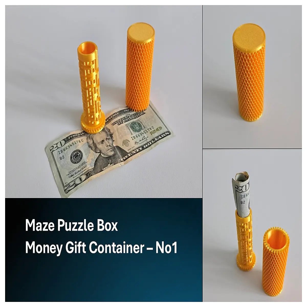 maze puzzle box for money gift card storage party favor container