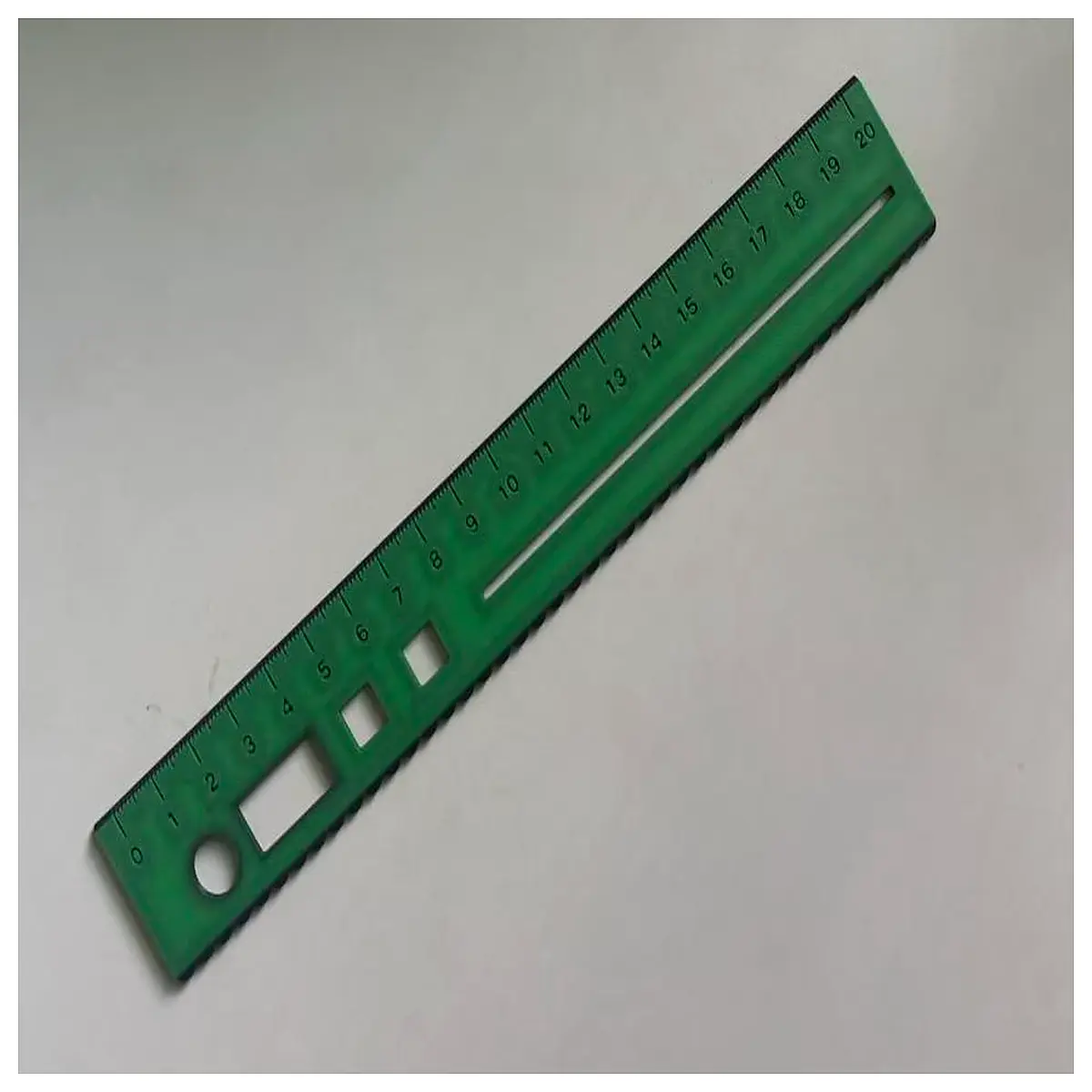 20cm ruler with wavy line graphic design flexible curve measuring tool for drawing and crafts