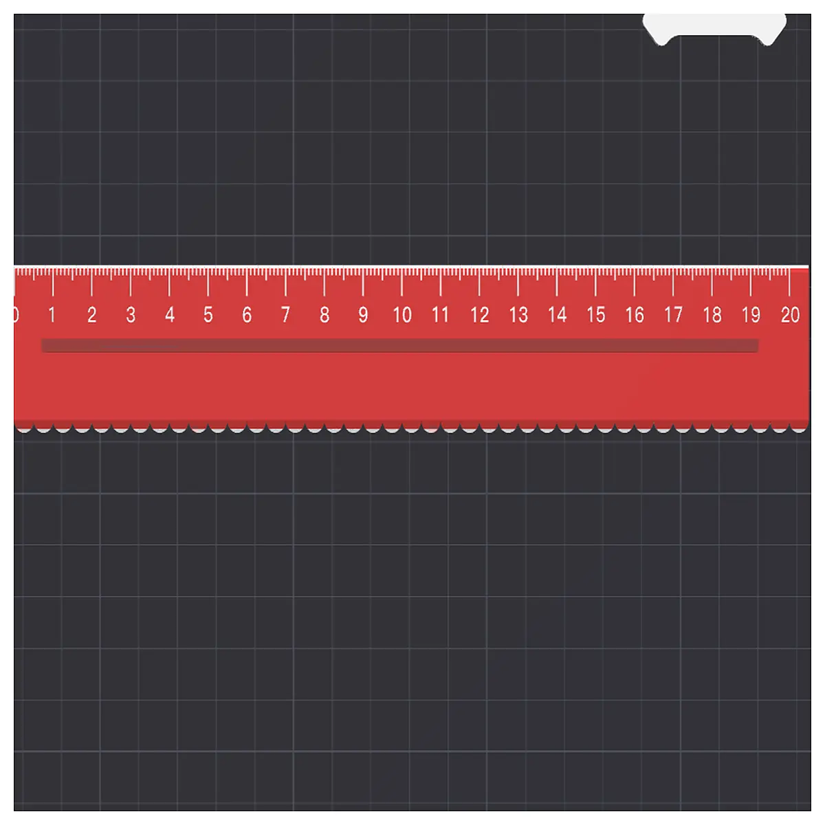 20cm metal ruler stainless steel straight edge measuring tool for drafting school supplies