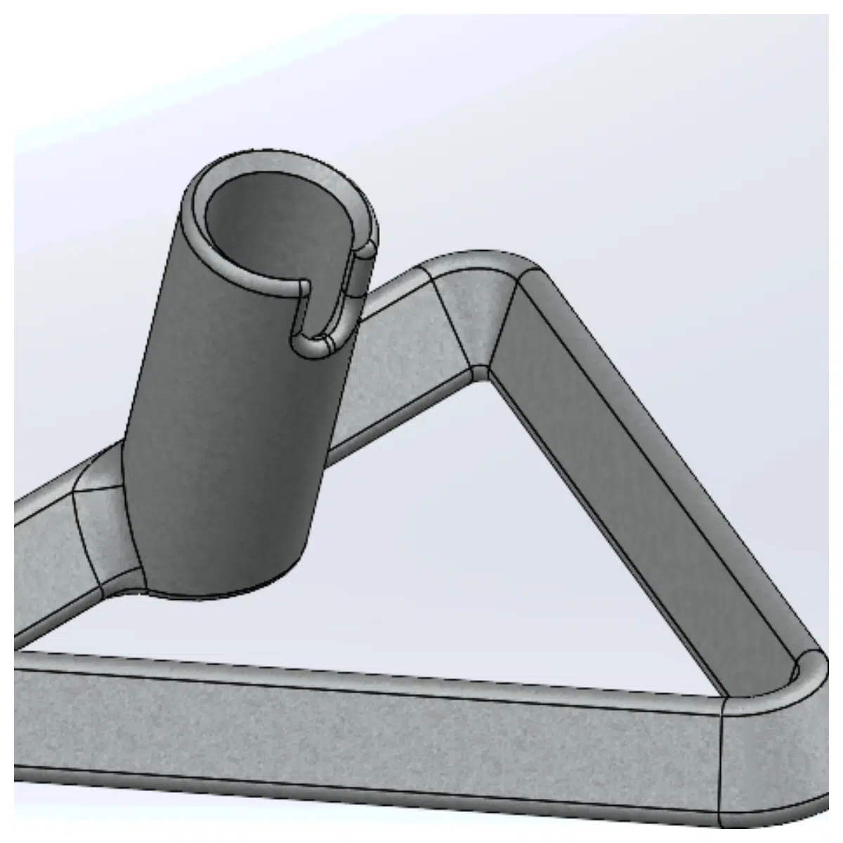 Ice Fishing Rod Holder Ice Fishing Accessories Ice Fishing Tools Ice Fishing Gear Simple Portable Rod Support Bracket