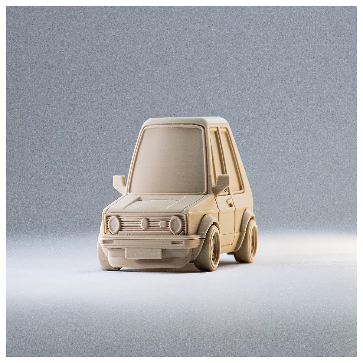 Cartoon Style GTI MK1 Parts Automotive Accessories Tuning Set Classic Car Assembly MK1 Parts