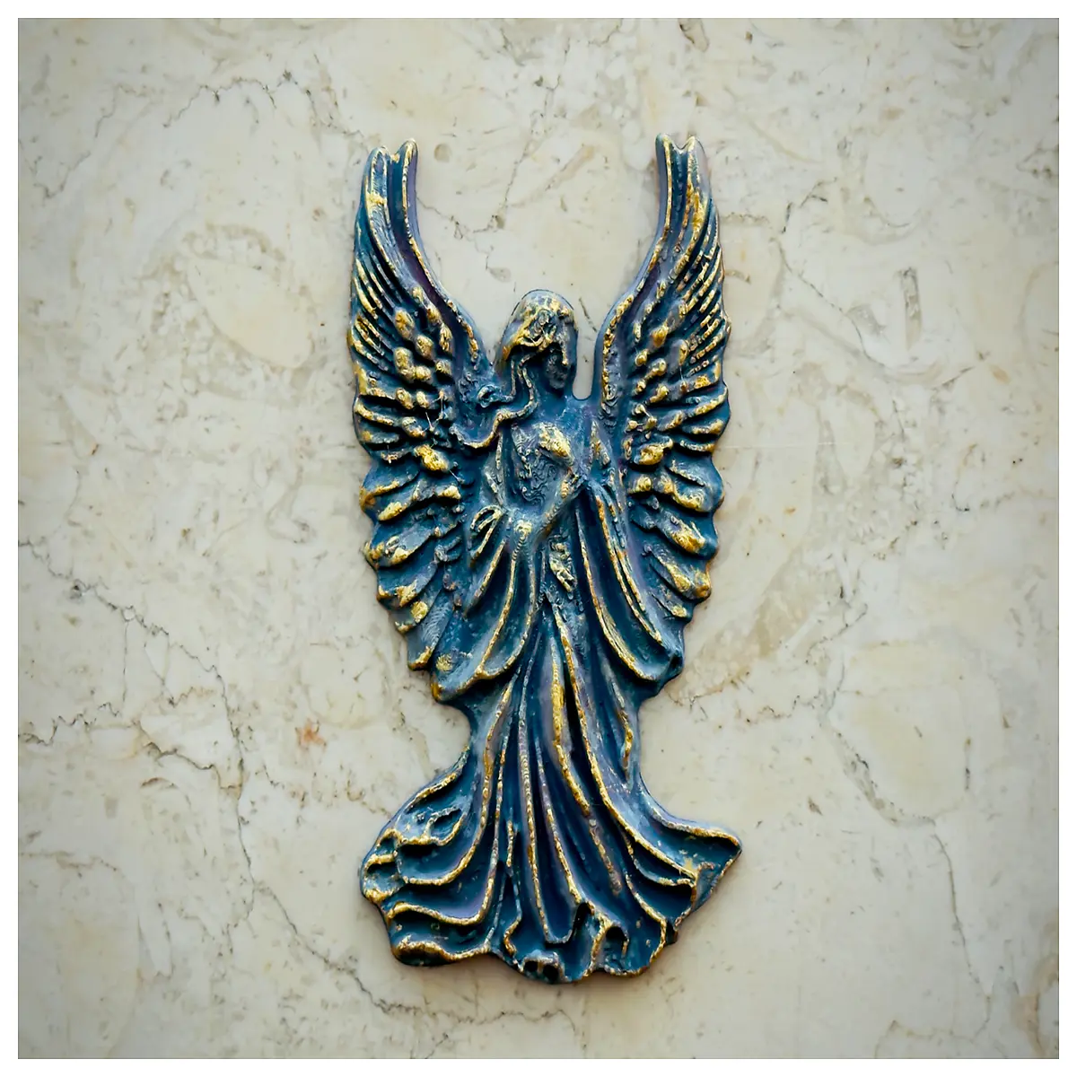 Baroque Style Christmas Angel Decoration Festive Ornament Gift Idea Religious Art Christmas Decor