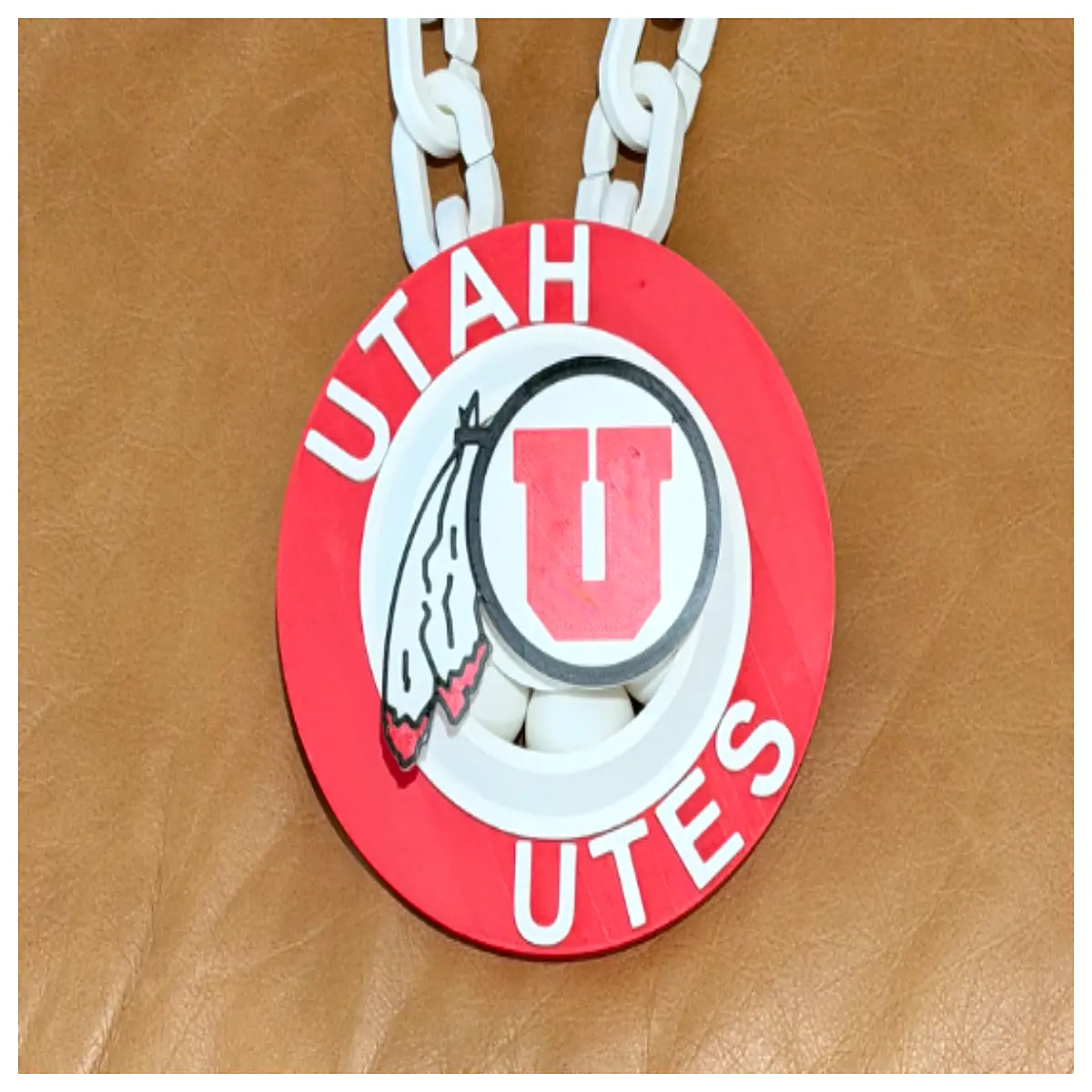 Utah Utes Rotating Chain Bicycle Chain Durable Rust Enhance Riding Performance Replacement Chain for Bikes Bike Accessories