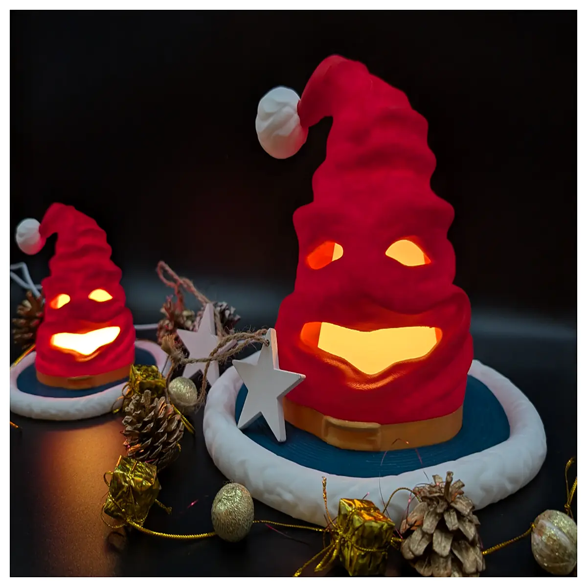 Christmas Hat Decorations Festive Headwear Accessories Xmas Hat Embellishments Holiday Ornament Gift Ideas Decoration Parts