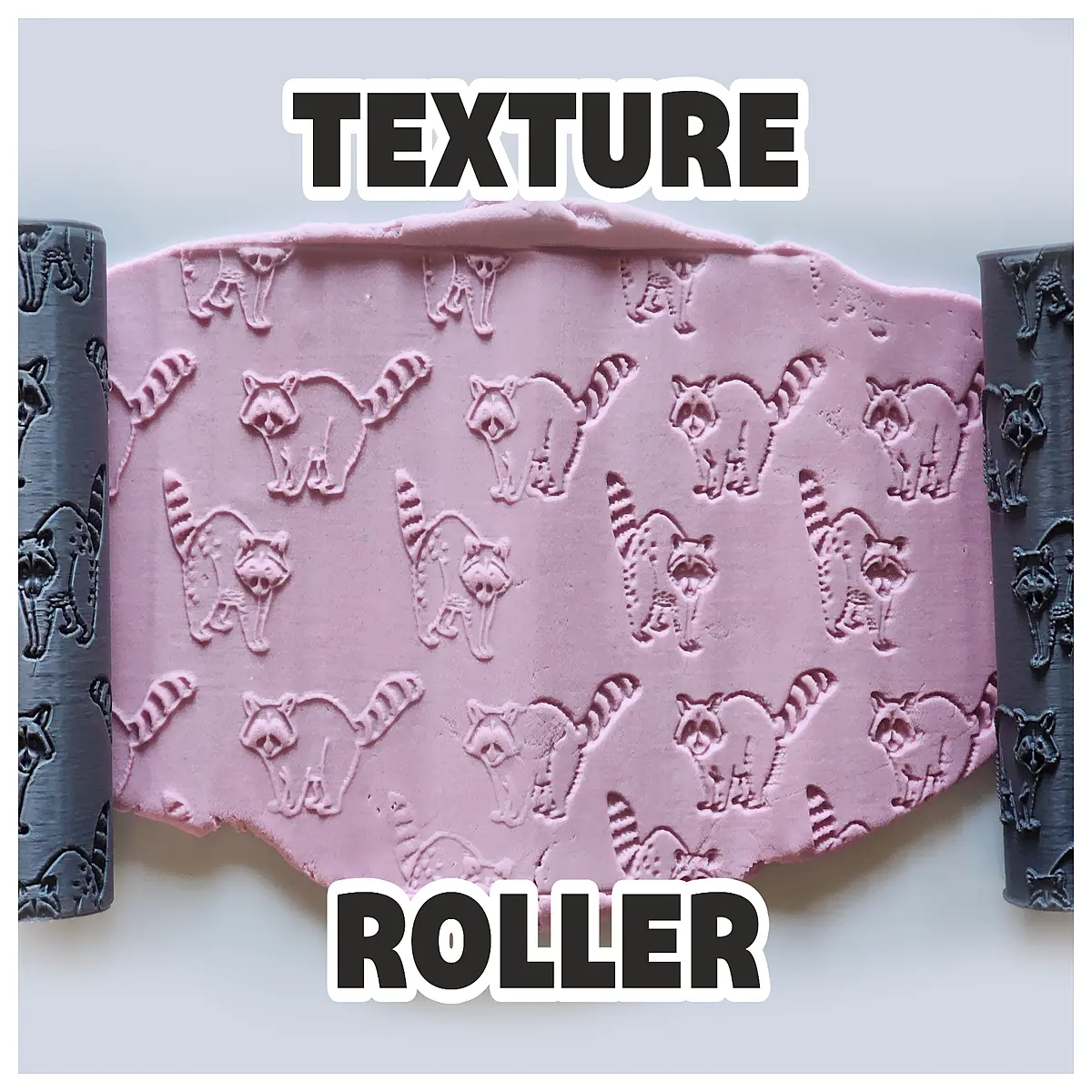Roller V155 Raccoon Painting Tool Creation Digital Art 3D Modeling Effects