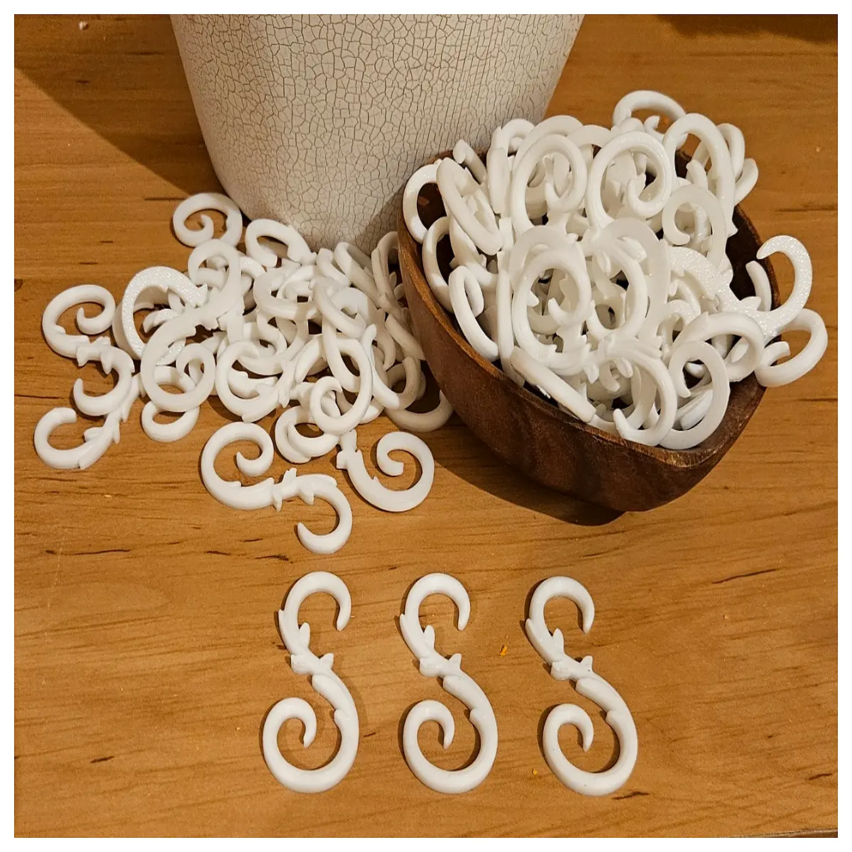 christmas ornament hooks duty clear plastic for hanging baubles tree decorations bulk