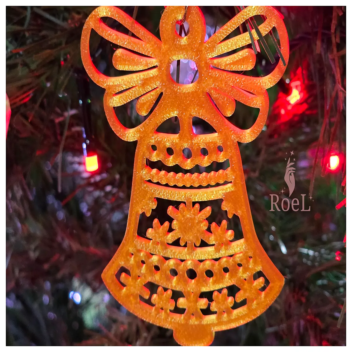 christmas tree bell ornaments hanging decorations shiny gold silver jingle bells for xmas tree holiday party favors