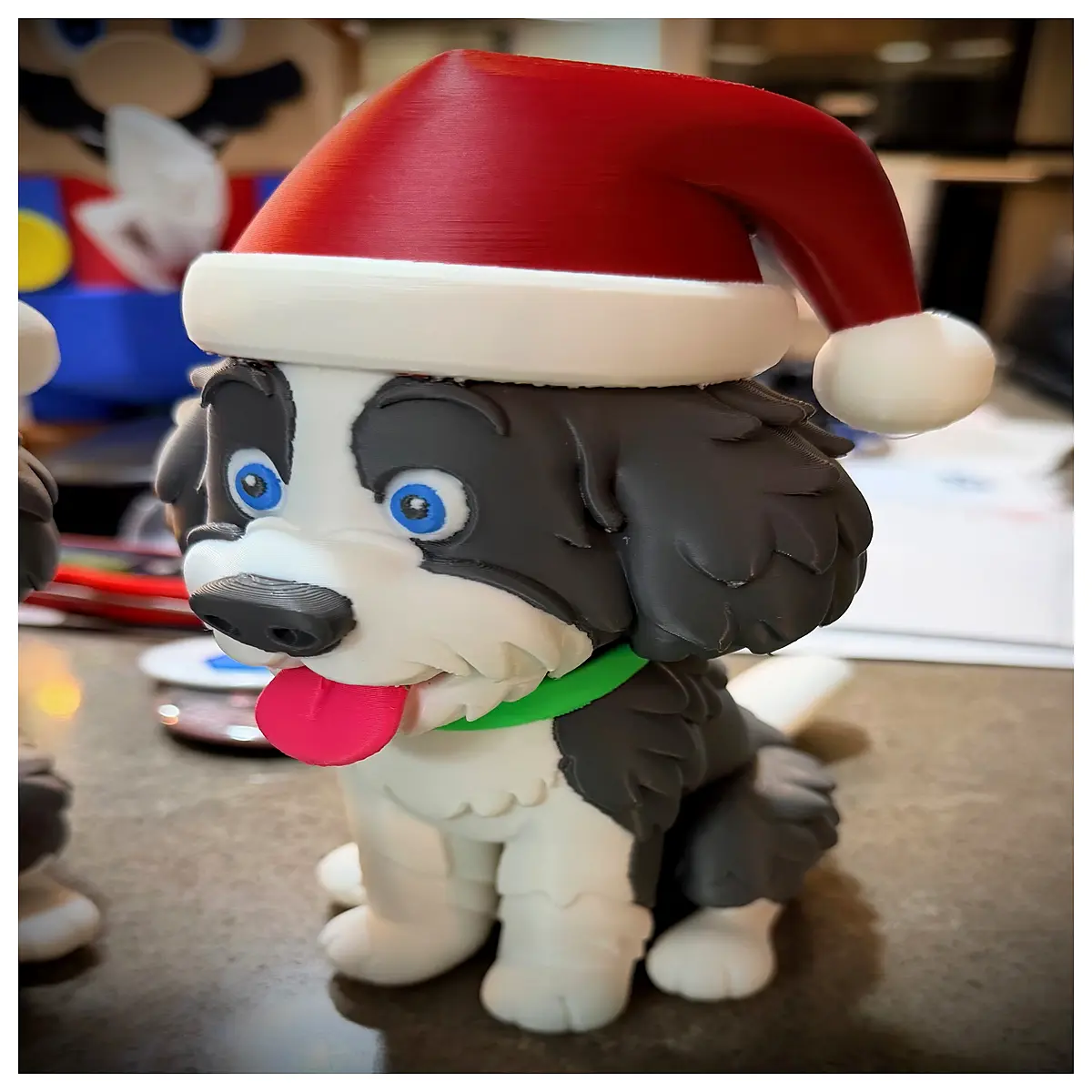 Santa Doodle Dog Festive Pet Clothes Winter Cute Dog Coat Christmas Small Dog Jacket Toy Accessories Holiday Outfit