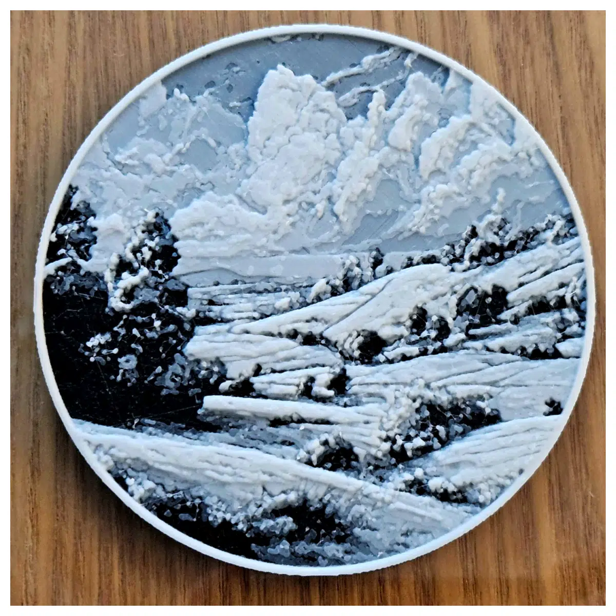 Rolling Coasters Table Decoration Dining Mat Kitchenware Anti Slip Pads Multi Purpose Home Decor Pastoral Style
