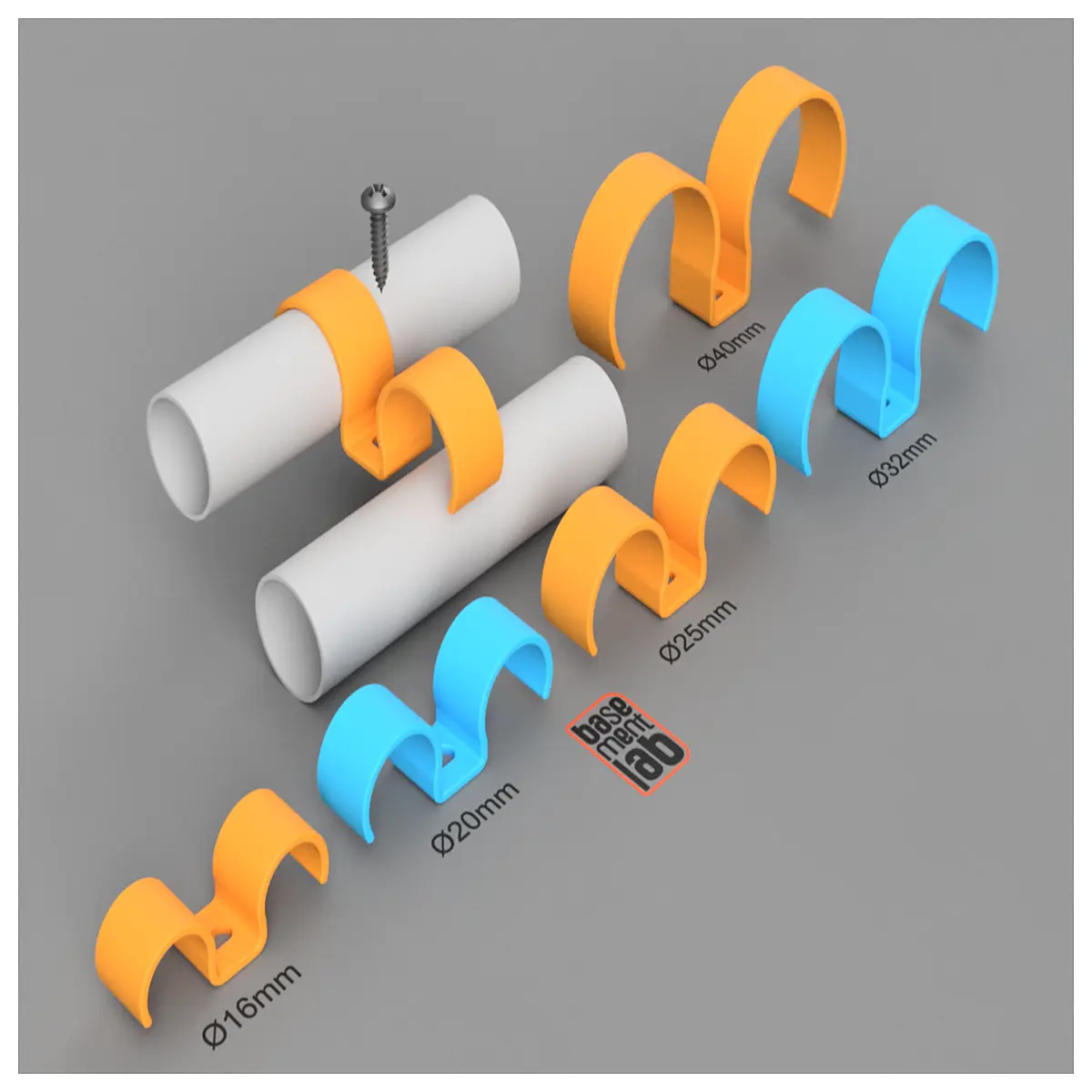 Double Pipe Clamp Repair Tool Installation Maintenance Plumbing Fittings Pipe Accessories Fast Fixes