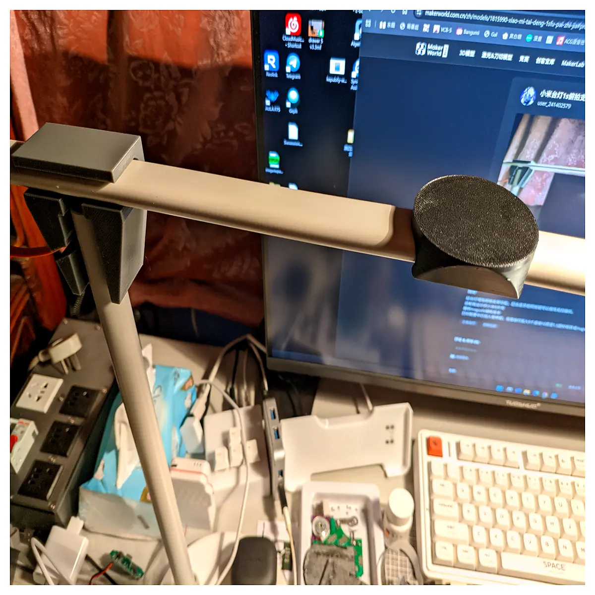 Desk Magnetic Mount Flexible Phone Tripod Support High Angle Camera Accessory Easy Go Pro Mount