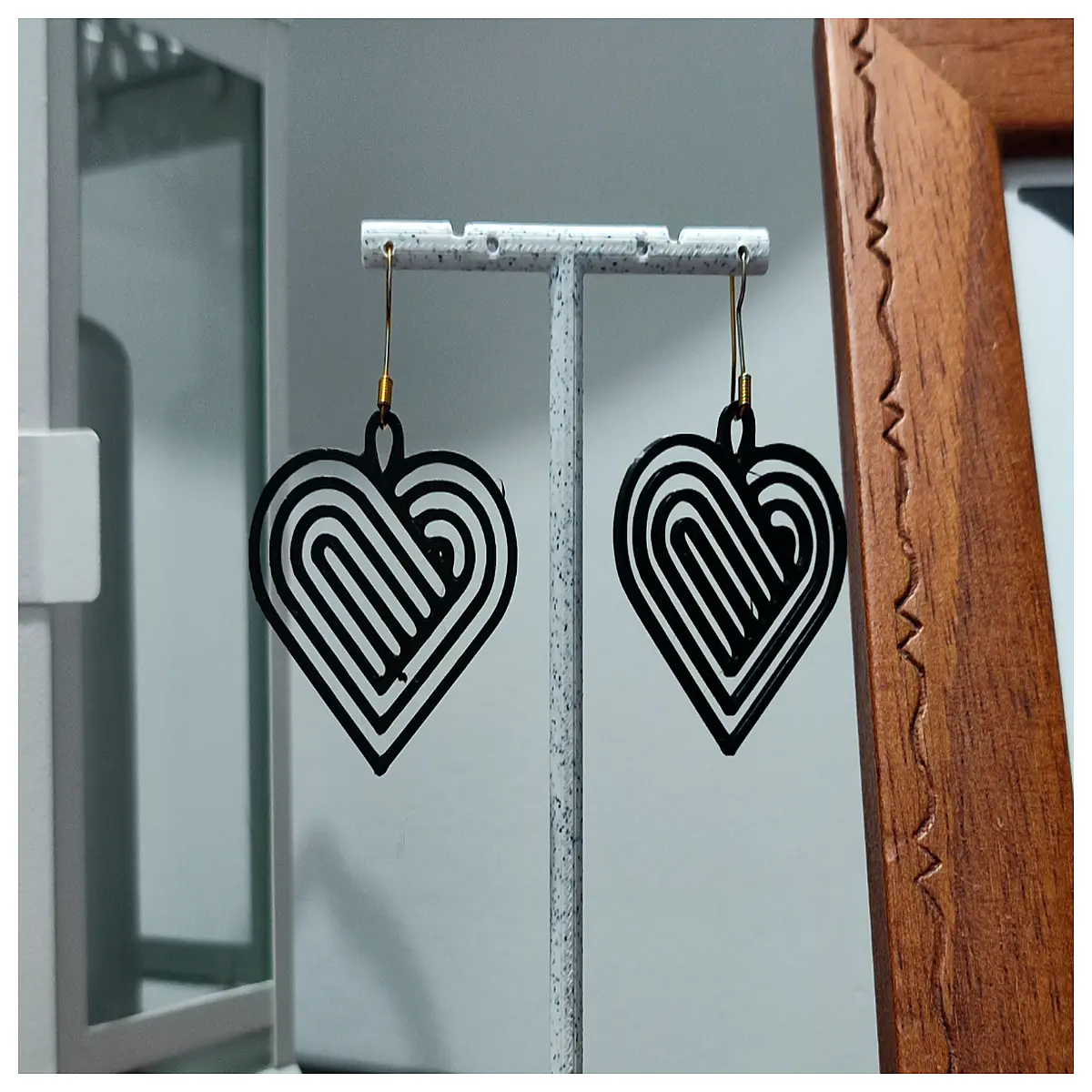 Maze Earrings Women s Geometric Earring Fancy Geometric Earrings Gift Romantic Jewelry Fashion Accessory