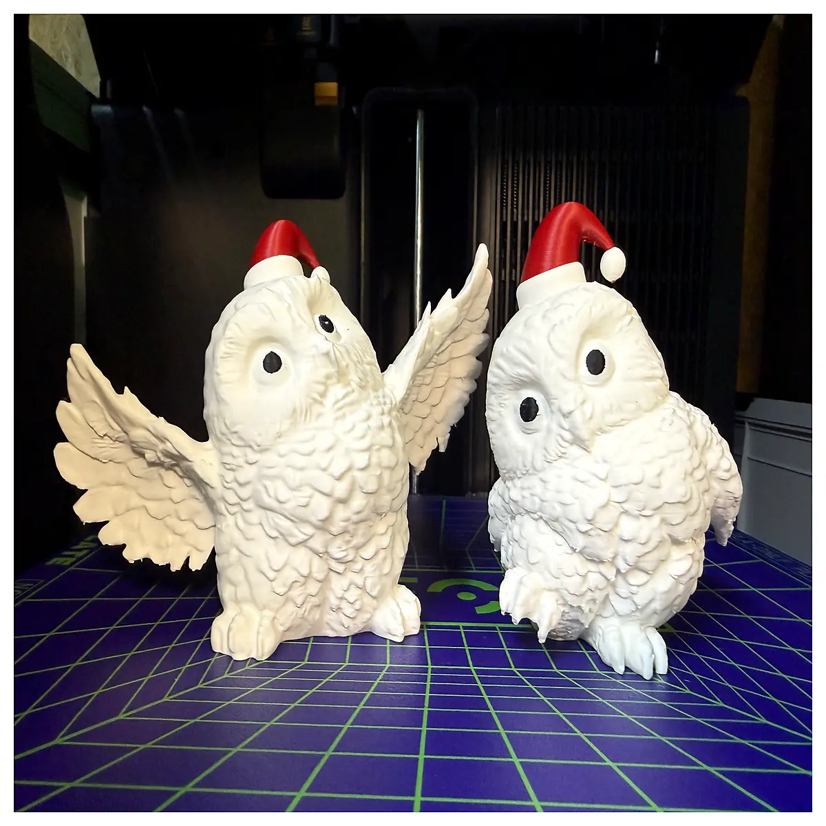 Adorable Owl Couple Christmas Hat Costume Festive Outfit Cosplay Clothing Christmas Couples Party Wear