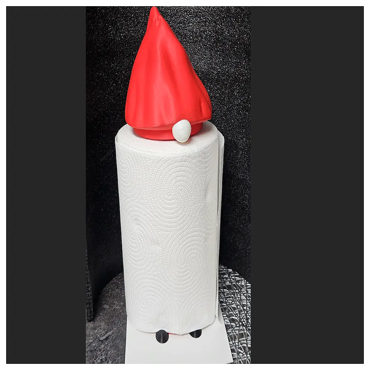 dwarf napkin holder christmas table decor holiday dining room centerpiece festive kitchen accessories