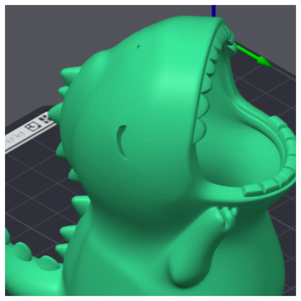 Dinosaur Pencil Case Cute Creative Desk Decoration Dinosaur Collection Kids Gift Mini Dinosaur Holder