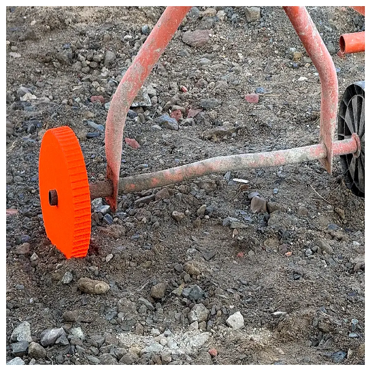 Small Concrete Mixer Replacement Wheels Spare Wheels Mixer Accessories Wheel Hubs Replacement Parts Concrete Mixer Wheels