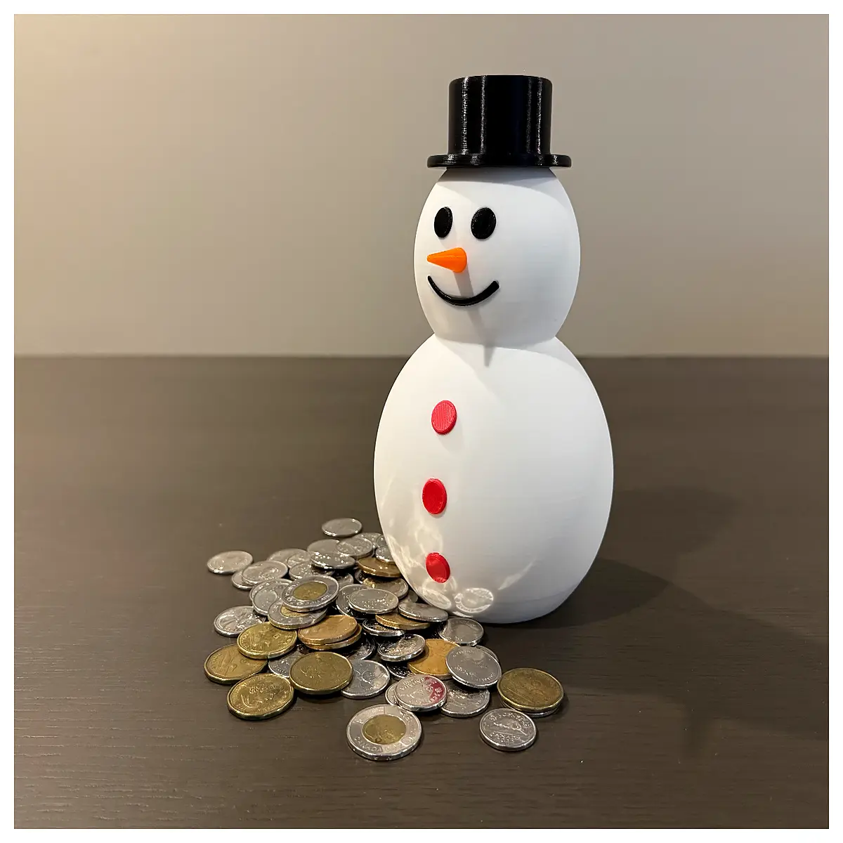 Snowman Piggy Bank Children s Savings Jar Kids Educational Toys Building Blocks Fun Saving Box Creative Gift Cultivating Savings Habits