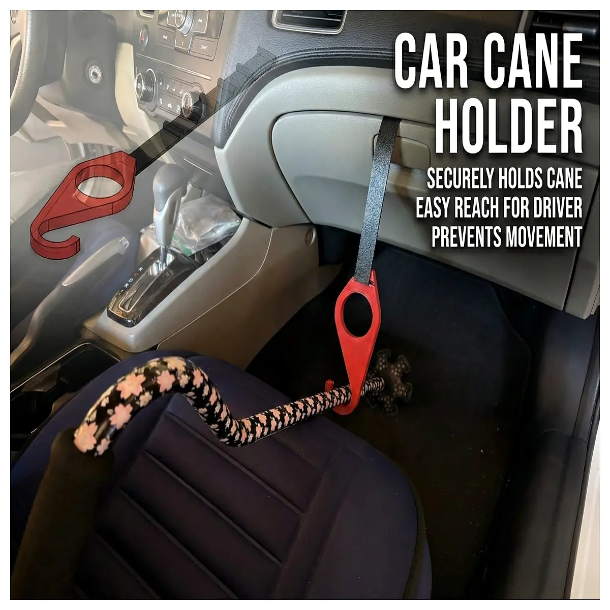Car Umbrella Holder Storage Box Mount Auto Accessory Grandparents Vehicle Decoration Walking Stick Holder Car Accessories