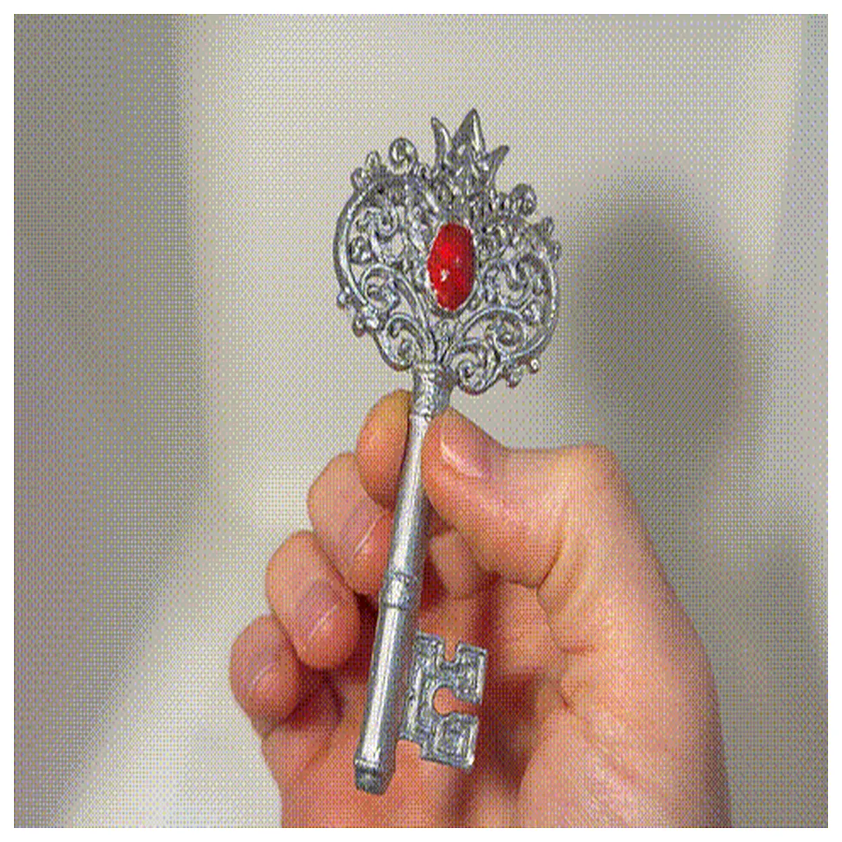 mystical antique brass key pendant gothic locket jewelry fantasy rpg prop accessory vintage steampunk necklace for women