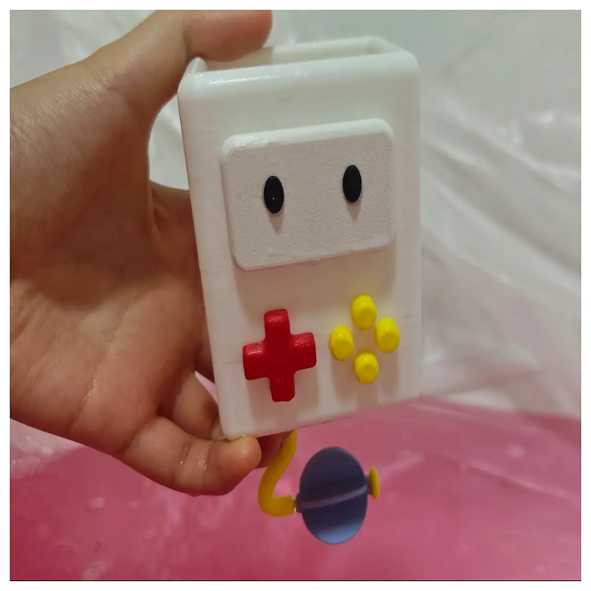 Square Game Console Bathroom Toys Educational Kids Games Underwater Electronic Console Baby Learning Toys Basin Games