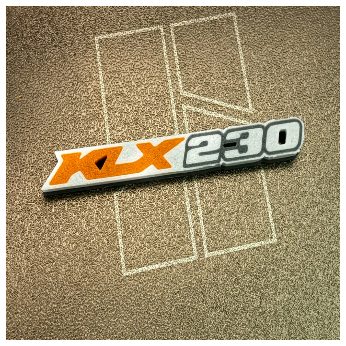 KLX230 Key Chain Motorcycle Decoration Parts Motorcycle Accessories Key Ring KLX230 Replacement Parts