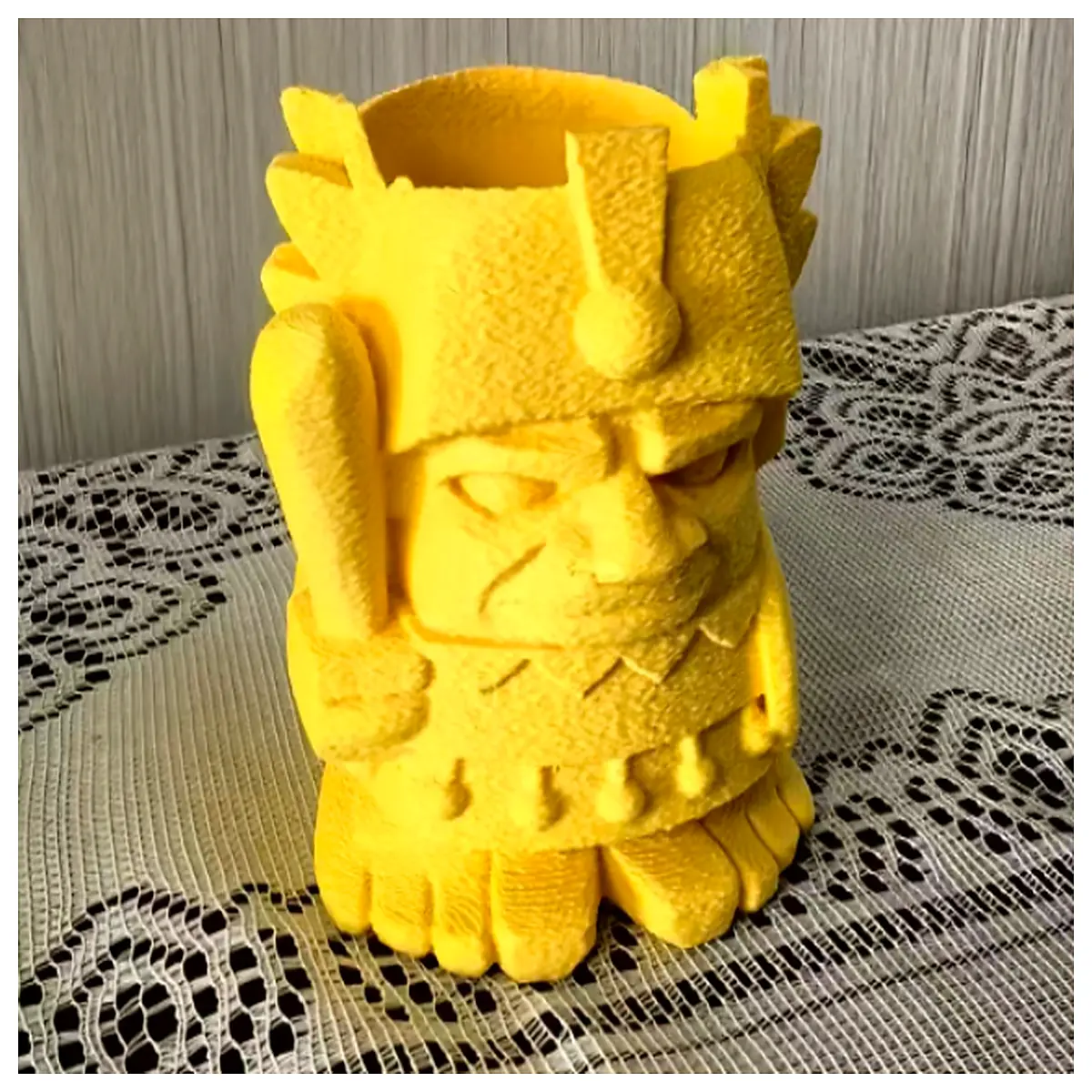 Native American Figurine Holder Cup Cozy Organizer Decorative Display Adjustable Creative Home Decor