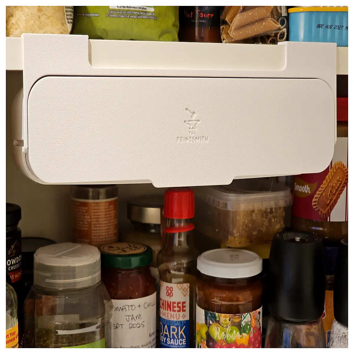 18mm thick shelf spice drawer organizer insert kitchen cabinet storage for dry goods jars