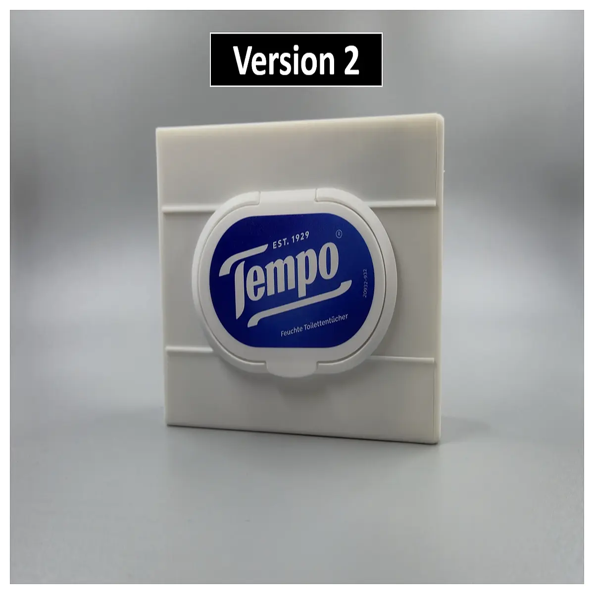 Tempo Wet Wipes Holder V2 Wet Wipes Organizer Bathroom Shelf Multi Purpose Wipe Holder Hygiene Pad Stand Wet Wipe Stabilizer