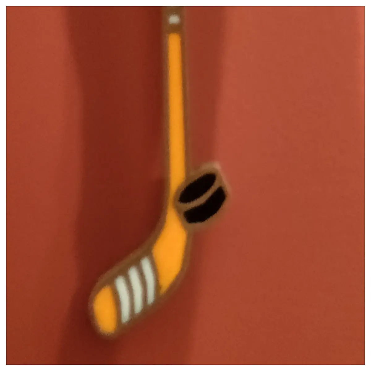 Hockey Stick Keychain Sports Memorabilia Ice Hockey Gift Ice Hockey Game Souvenir Hockey Collectible Accessory