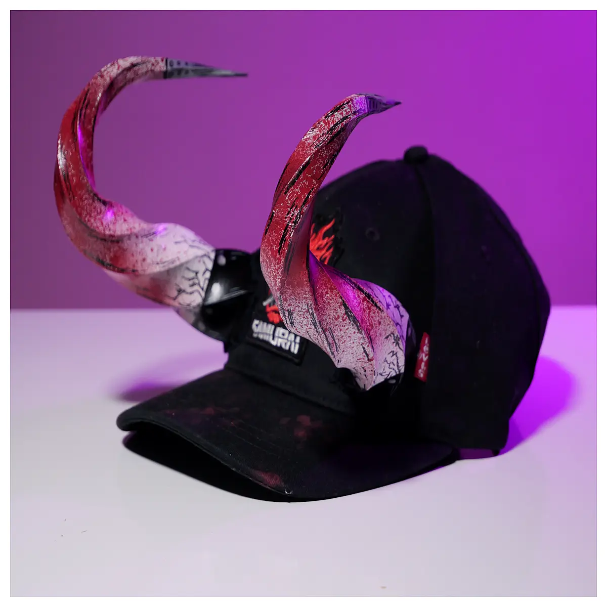 Cosplay Baseball Cap Decoration Spike Roleplay Accessory Hat Decoration Cosplay Prop Costume Accessory