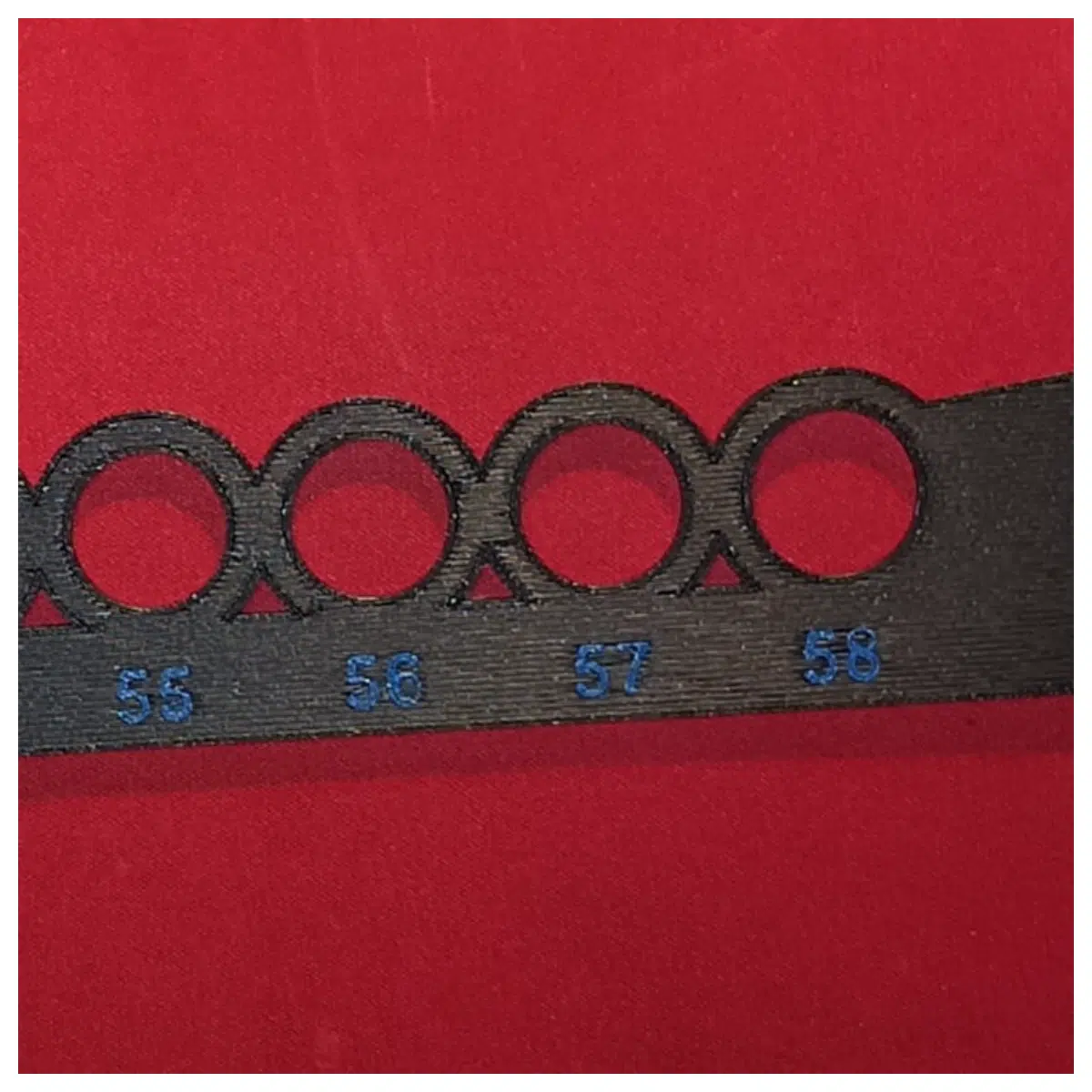 ring sizer tool adjustable metal finger gauge for jewelry making accurate ring size finder