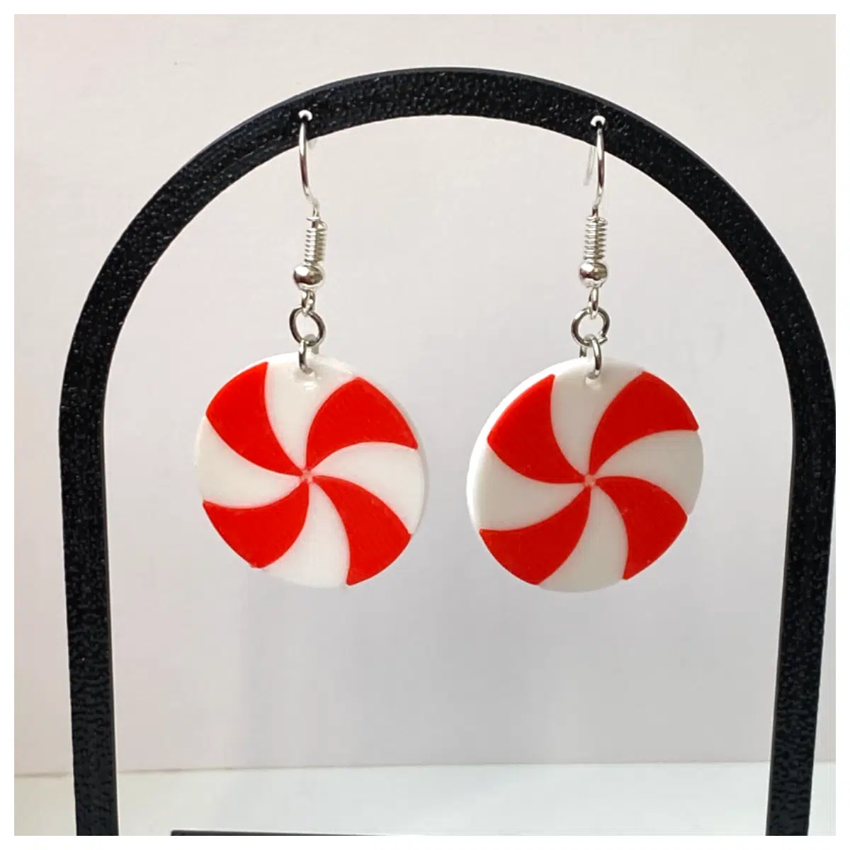 Peppermint Vortex Earrings Women s Fresh Earrings Silver Gold Elegant Style Trendy Fashion Minimalist Design Charm Earrings
