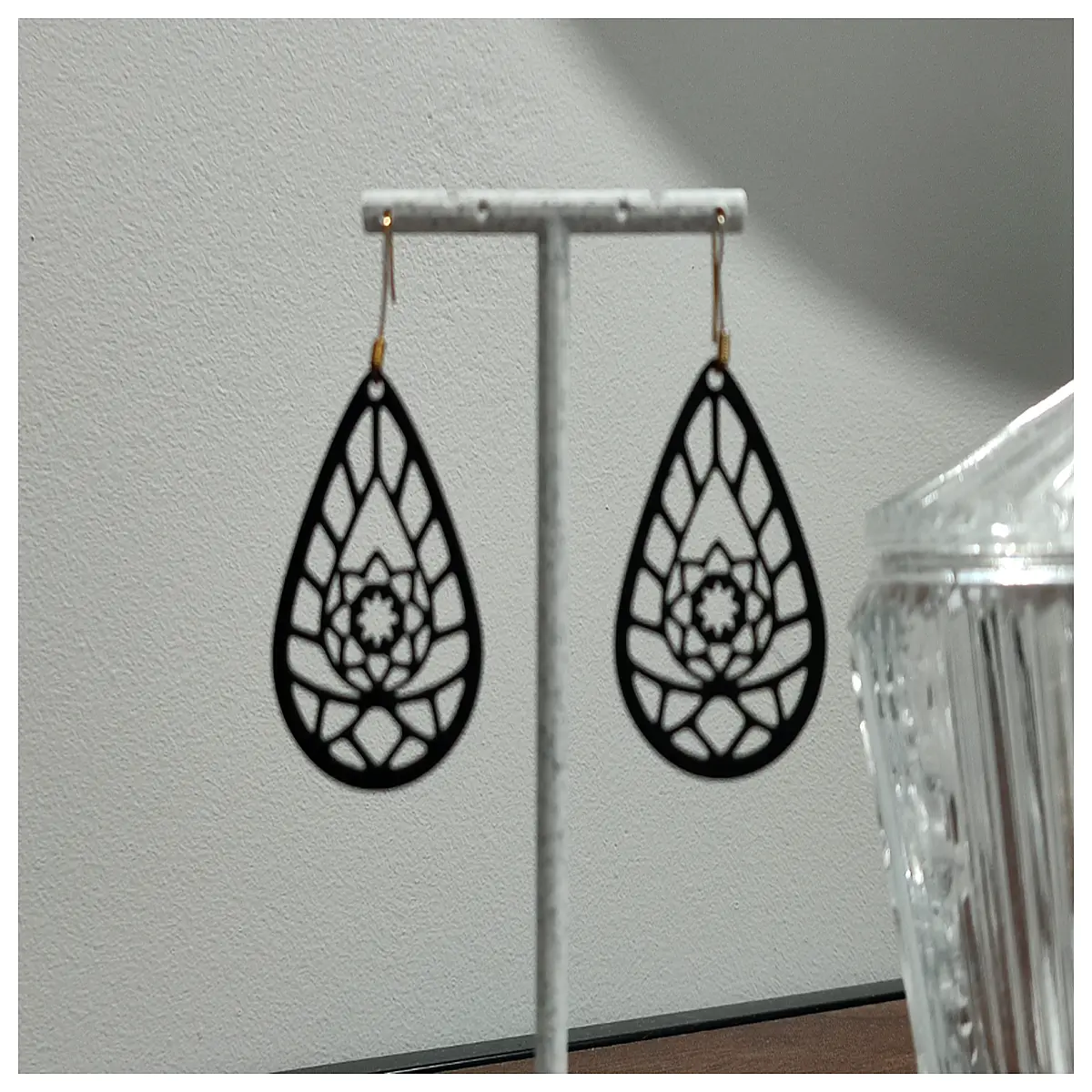 Black Earrings Women s Elegant Decoration Earrings Earring Jewelry Stylish Accessories Fashion Trendy