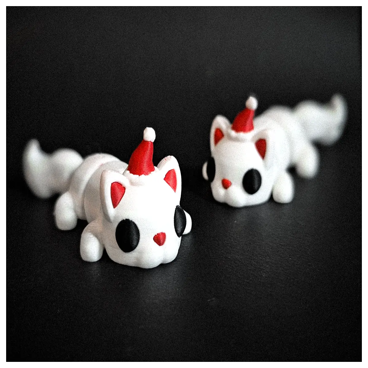 Animatronic Christmas Cat Toy Realistic Feline Figure Festive Decoration Kids Learning Cat Play Accessories