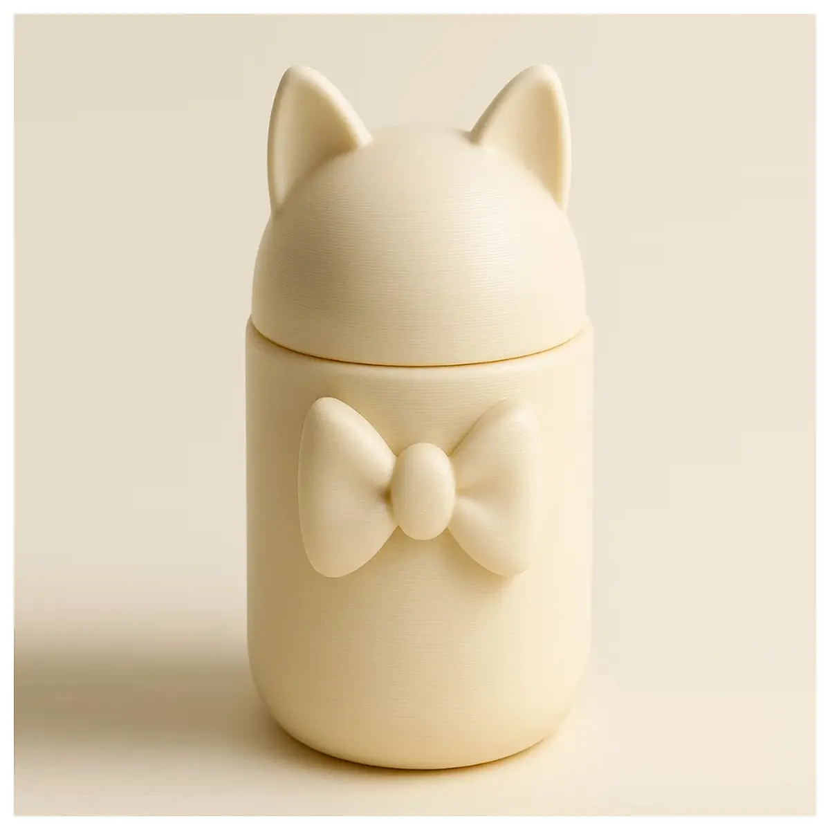 Cat Food Bowl Creative Cute Cat Ear Storage Container Multi Compartment Small Dish Pet Food Holder Feeding Accessories