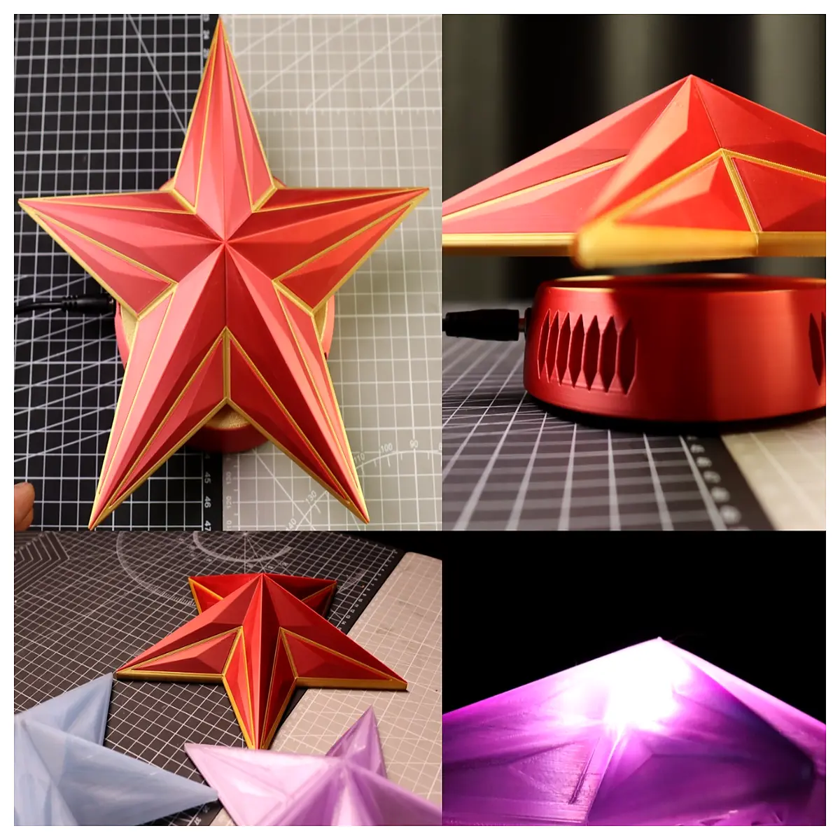 Magnetic Levitation Star Lights Bedroom Ceiling Decor Floating Night Romantic Atmosphere Smart Control