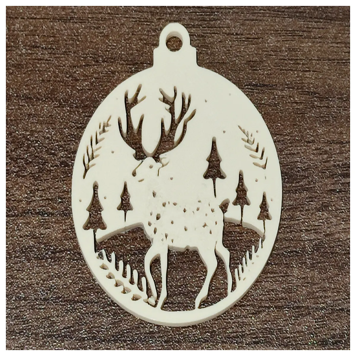 christmas snow forest tourist figurine resin ornament holiday home decor