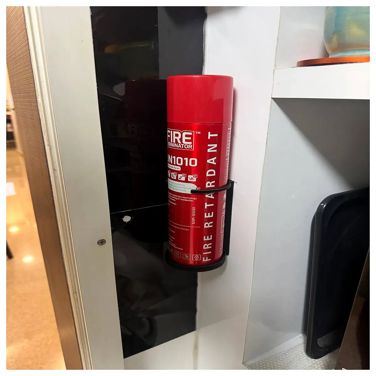 fire extinguisher bracket wall mount holder safety equipment storage rack