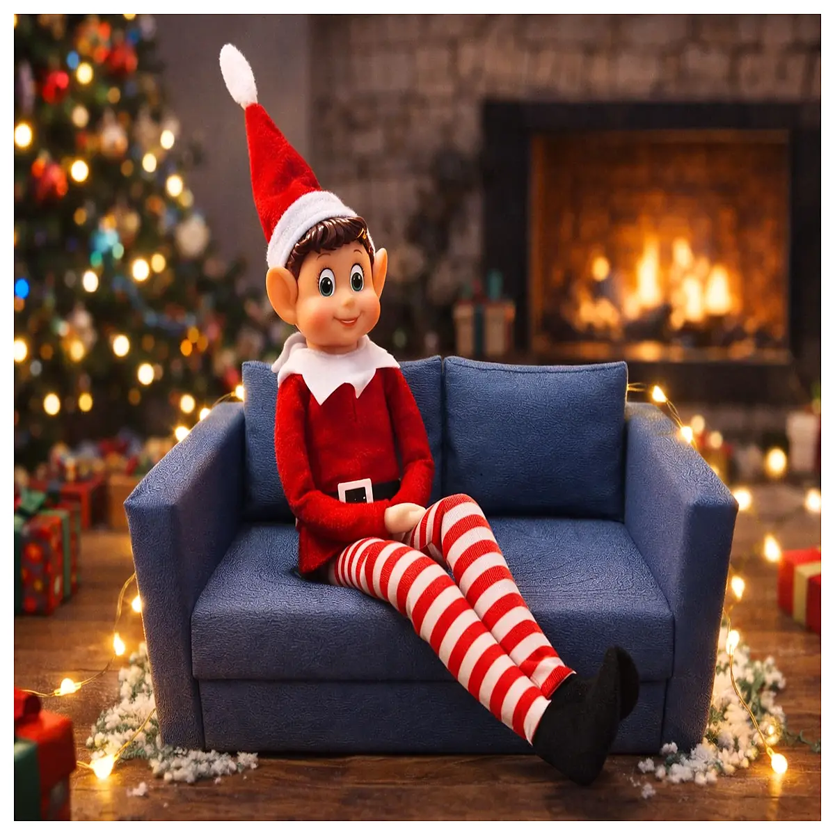 cute elf sofa for kids room small plush reading nook chair whimsical fantasy living room furniture cozy bean bag alternative
