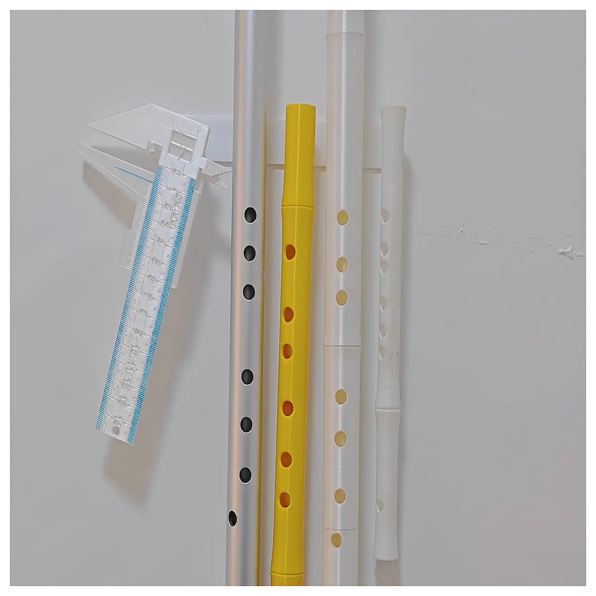 dizi flute wall mount organizer hook storage rack for flute holder